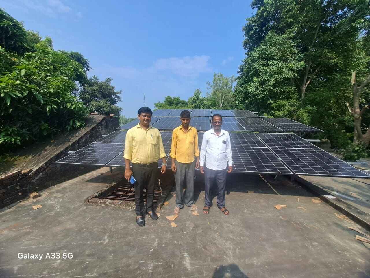 Solar Atta Chakki Setup